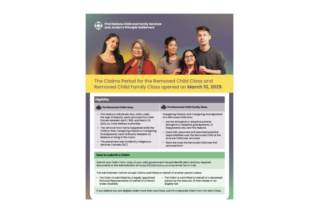 Flyer: Removed Child Class and Removed Child Family Class