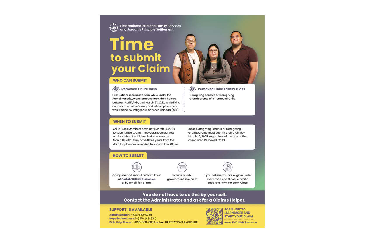 Short Flyer: Time to submit your Claim